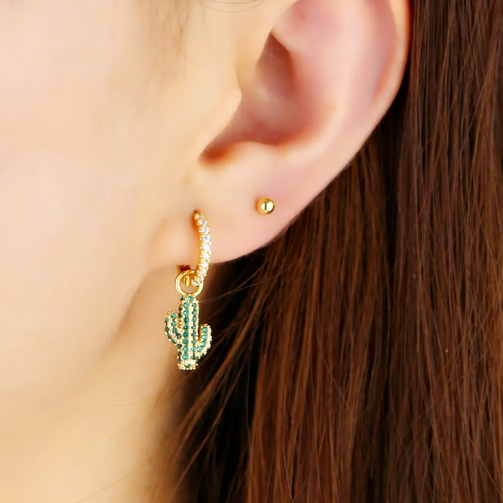 Новинка лета 2021 минимализм для девочек натуральные украшения сверкающие зеленые