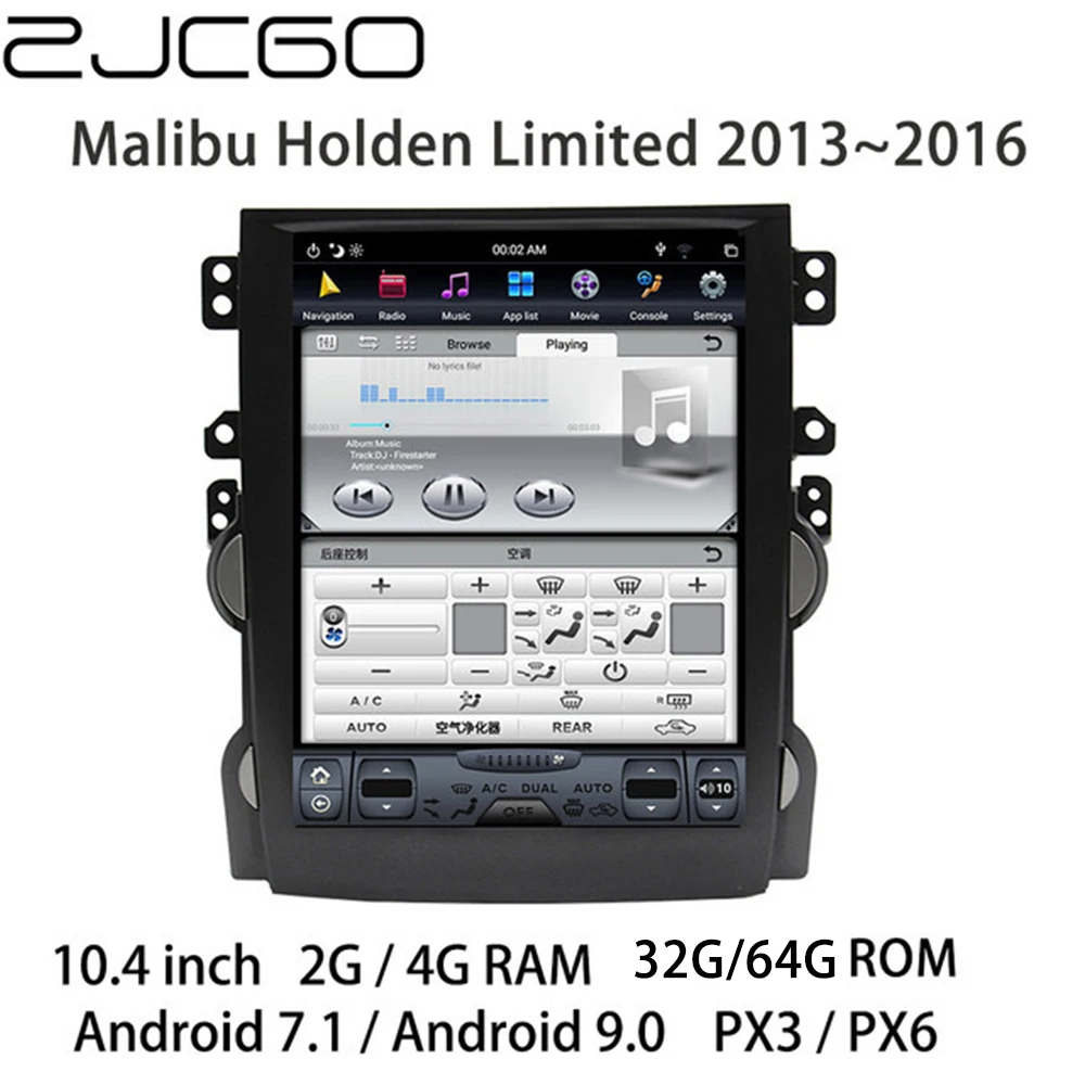 baratas Carro Multimídia Player Estéreo Gps Dvd Rádio Navegação Navi Tela Android Para Chevrolet Malibu Holden Limited 2013 ~ 2016