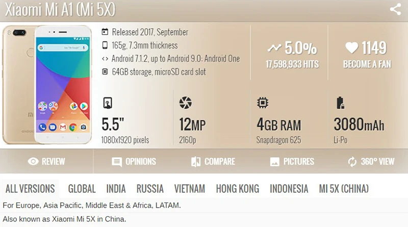 Dina mi co скидка A1 Lcd для Xiao mi 5X Lcd mi 5X mi 5X дисплей с кодирующий преобразователь сенсорного экрана в сборе с рамкой mi ddle