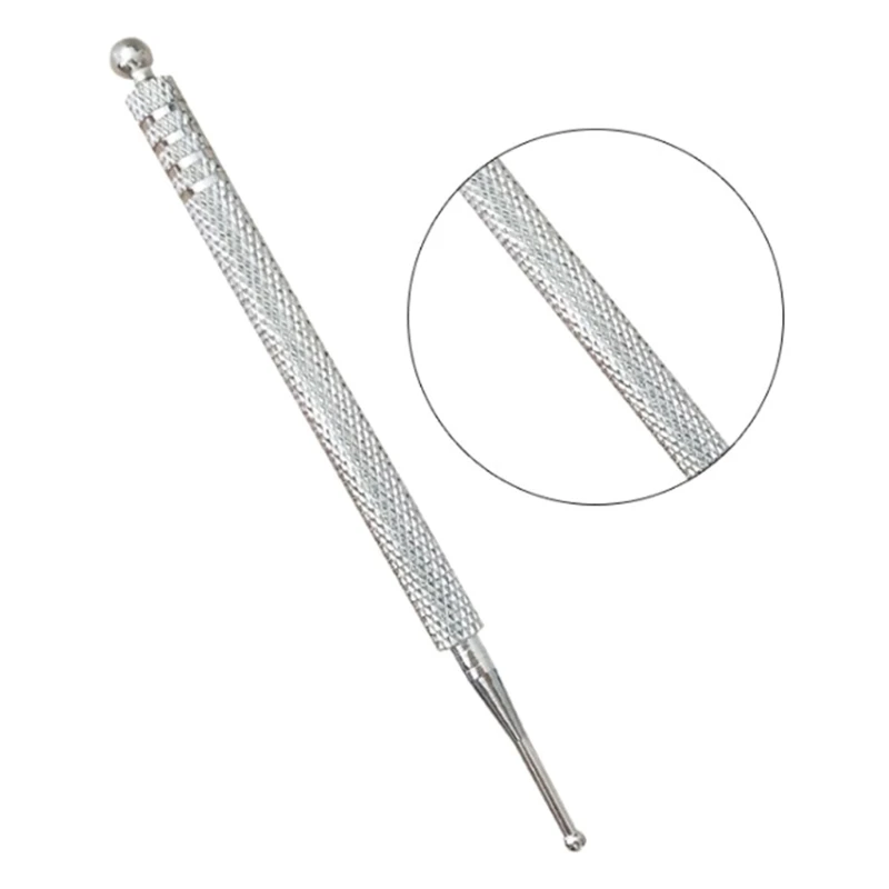 

Акупунктурный зонд с нескользящей ручкой, игла для массажа ушей из нержавеющей стали, ручка для аурикулярной точки, обнаружение Otopoint