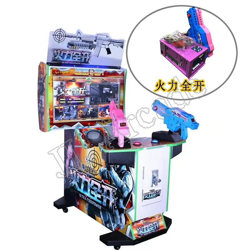 3 в 1 Аркады симулятор съемки материнская плата игровая консоль Наборы с 2 пушки