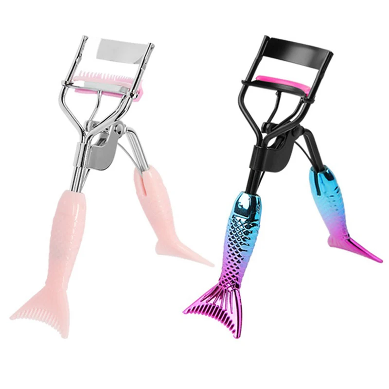 

1 шт. расческа для завивки ресниц изогнутой ручкой не является вредным для ресниц длительный, зажим для небольших инструментов для макияжа