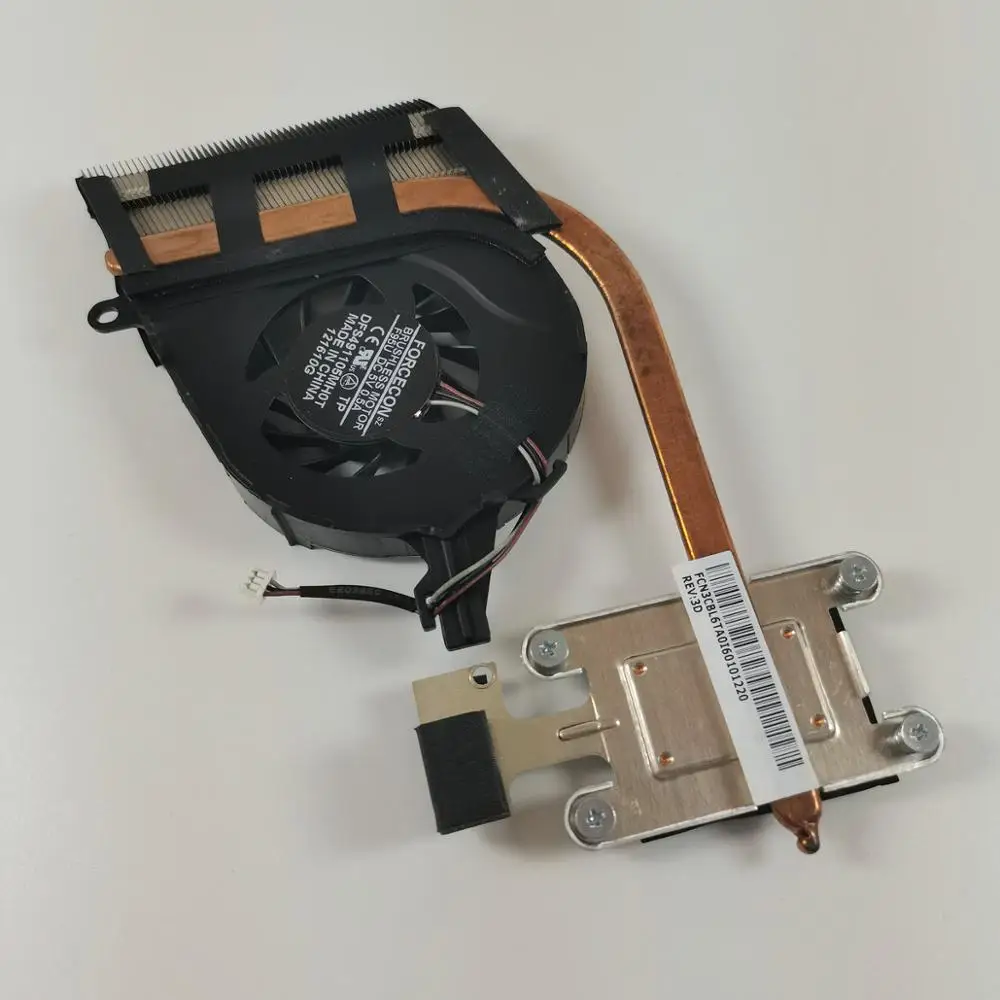 Новый оригинальный охладитель для Toshiba Satellite L650 L650D L655 L655D с вентилятором охлаждения F95U DFS491105MH0T 3CBL6TA0I60 модулем охлаждения.