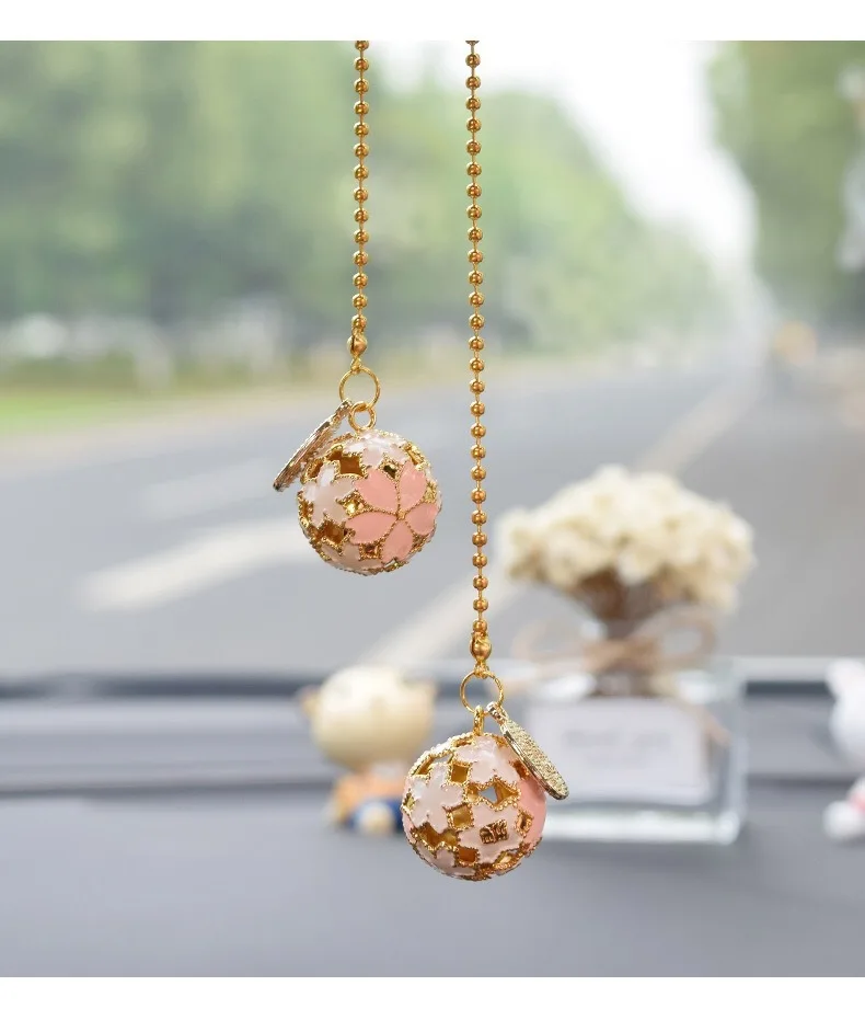 2 Pendentifs Tournesol Pour Rétroviseur - Décoration Intérieure Voiture Ou Maison - Crochet Doux Et Coloré