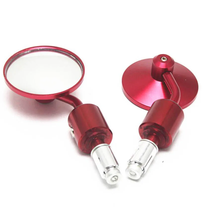 Зеркало заднего вида мотоциклетное универсальное 22 мм 7/8 дюйма 1 пара|Боковые