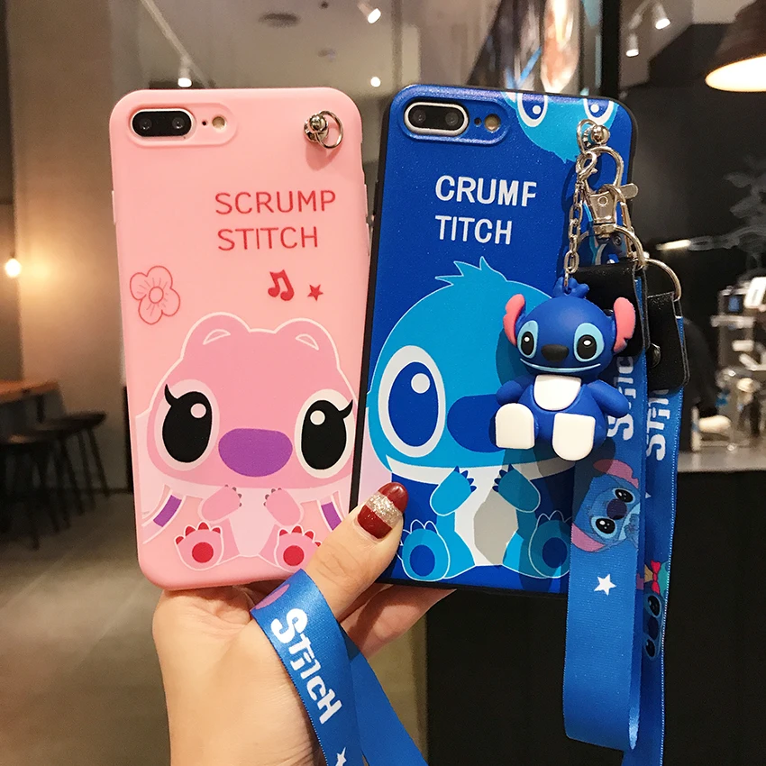 Для iPhone 11 Pro Xs Max XR 6 7 8Plus для samsung A20 30 50 S10 S9 обратите внимание; размеры 9 и 10 чехол стежка чехол-накладка из термополиуретана с подставкой держателем для телефона ремень веревка Чехол