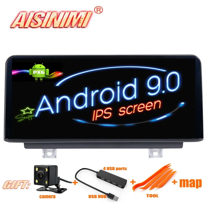 AISINIMI Android 9 0 4G 64G Автомобильный Dvd Navi плеер для BMW 3 SeriesF30/F31/F34 4 серии F32/F33/F36 аудио | Отзывы и видеообзор