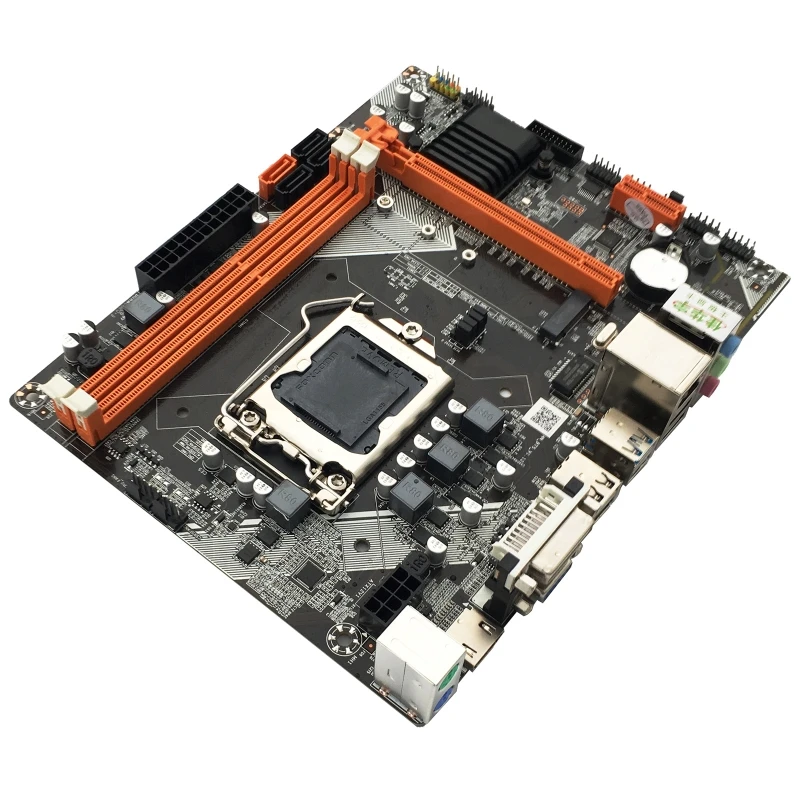 B75-M2 LGA1155 гнездо M-ATX материнская плата Поддержка интегрированная графическая
