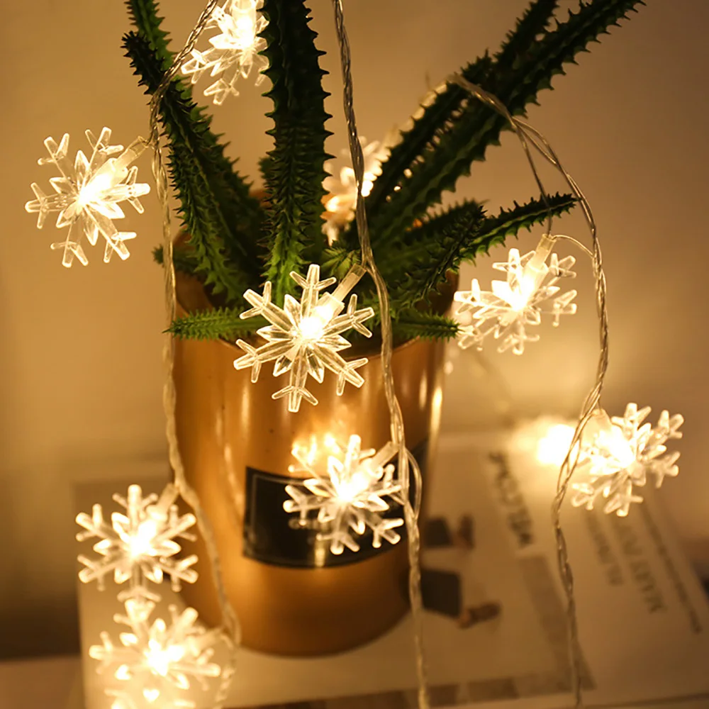 Снежинка USB светодиодный светильник рождественские украшения s Рождественский