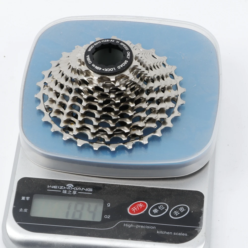 RACEWORK легкий 11 скоростной дорожный велосипед кассета 28T ~ 176g для Shimano R9100 SRAM