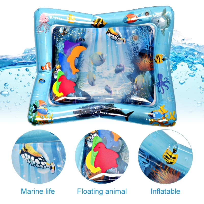 Baby Water Mat Inflatable Cushion Infant Toddler Play for Children Early Education Developing Toy Summer Toys | Игрушки и хобби