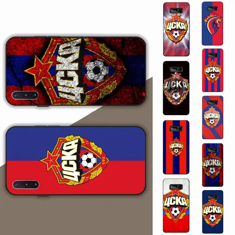 

PFC CSKA Moscow Phone Case for Samsung Note 5 7 8 9 10 20 pro plus lite ultra A21 12 72