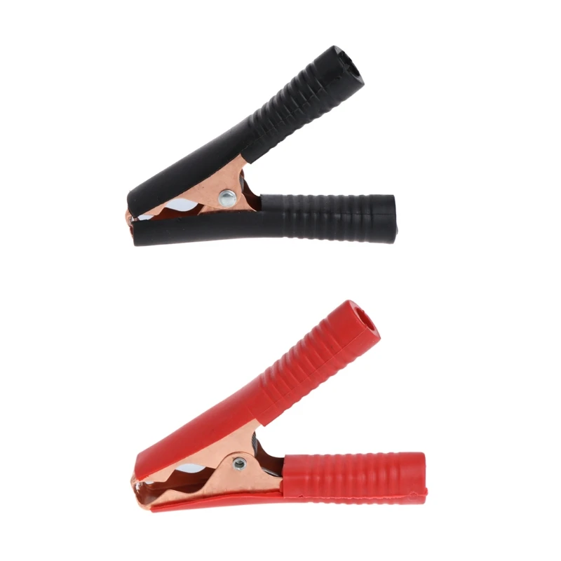 

2 Pcs 100A Car Vehicle Battery Test Alligator Clips Crocodile Clamps 90mm