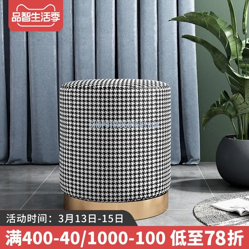 Скандинавский домашний макияжный табурет для обуви стул дивана роскошный