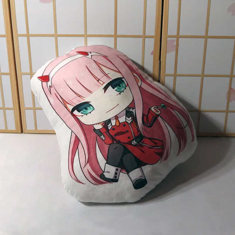 DARLING в FRANXX подушка игрушки Аниме 02 ноль два Короткие Плюшевые ботинки для милых
