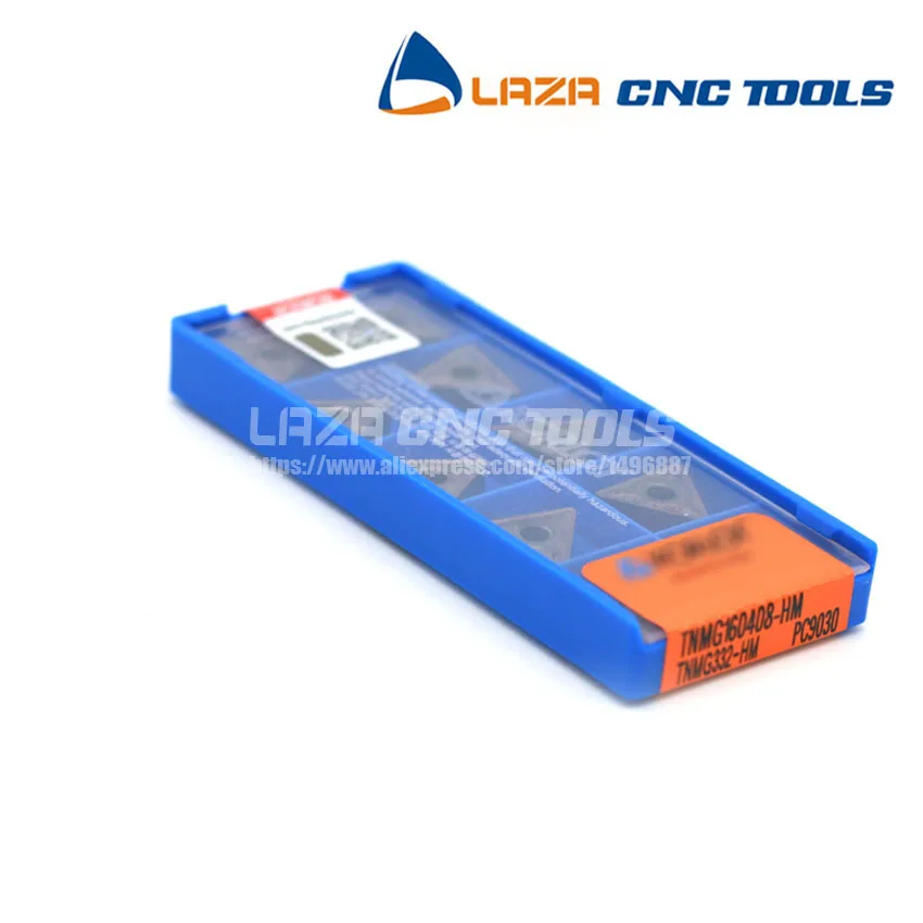 TNMG160404/TNMG160408 HM PC9030 * 10 шт поворотные вставки лезвия для нержавеющей стали