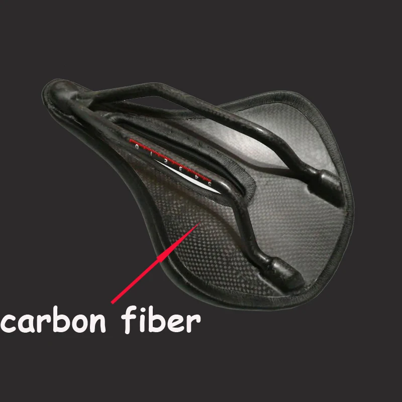 Full Carbons Fiber Saddle Ultralight Italia SLR Flow High performance Open saddle SuperFlow MTB Road race Bicycle | Спорт и