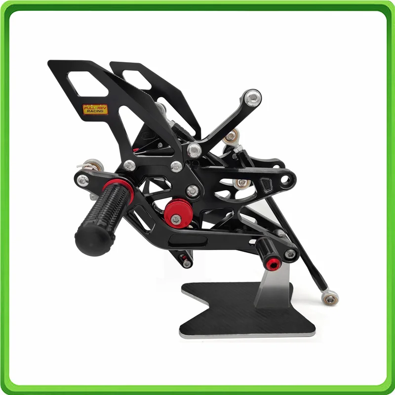 

Регулируемые задние комплекты, задняя подставка для ног, педаль для Yamaha R1 YZF-R1 2004 2005 2006, черный