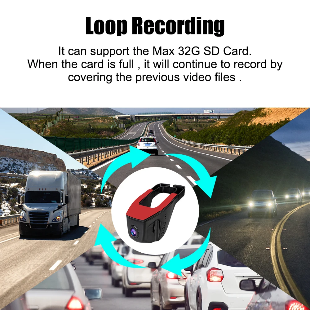 Автомобильный видеорегистратор HD 1080P Dash камера для Android USB ADAS Dashcam Авто