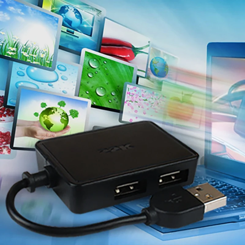 SSK 4-Port HUB USB2.0 Is Suitable for Video Cameras USB Fans Mouse Keyboards Samsung Xiaomi iPhone and Other Devices | Компьютеры и