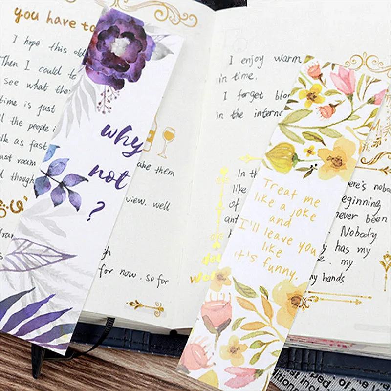 30 шт. Kawaii японская Сакура бумажные закладки для книг школьные принадлежности