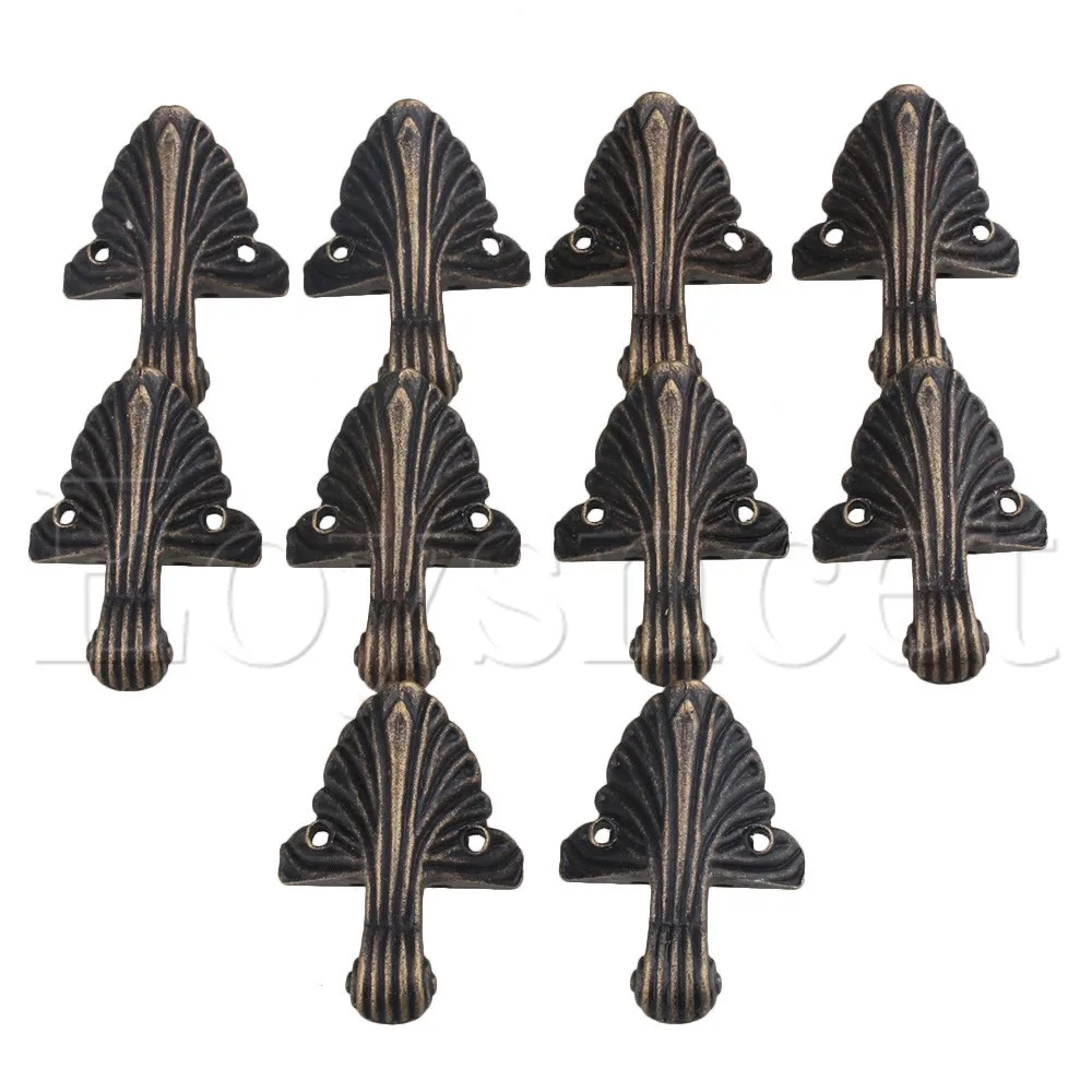 

10pcs Antique Bronze Metal Corner Decorative for Funiture Table Gift boxes