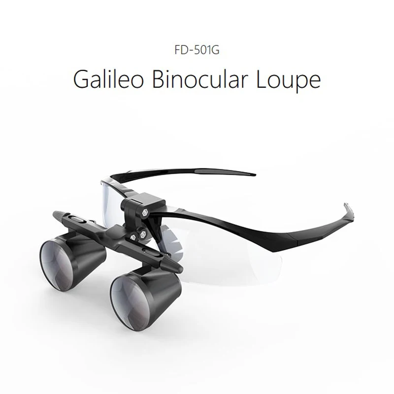 2.5X/ 3.5X Magnification Binocular Dental Loupe Surgery Surgical Magnifier with Headlight LED Light Medical Operation Lamp |