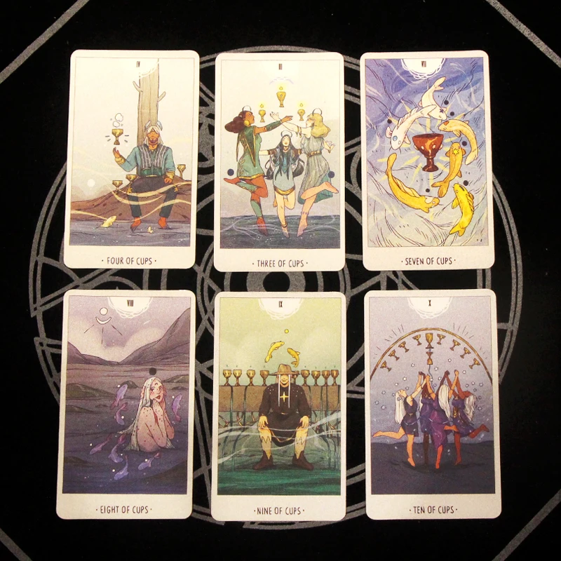 Новое поступление 2022 Карта Таро с руководством гадания судьба игральные карты