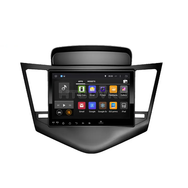 Автомобильный DVD-плеер YMODVHT 9 дюймов Восьмиядерный процессор 4 Гб + 32 ГБ Android 0 для