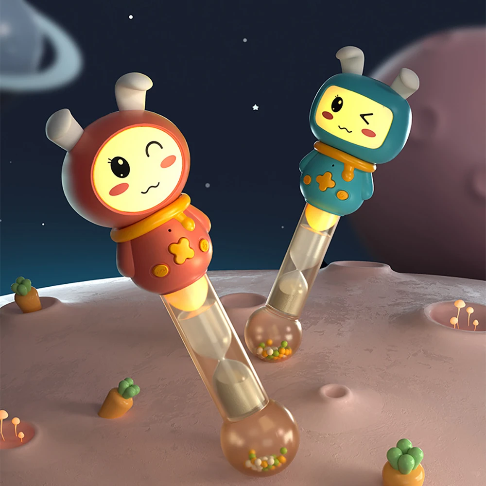 

Kids Baby Music Flashing Teether Rattle Toys Rabbit Hand Bells Mobile Infant Pacifier Toy Newborn Early Educational Toys Gift