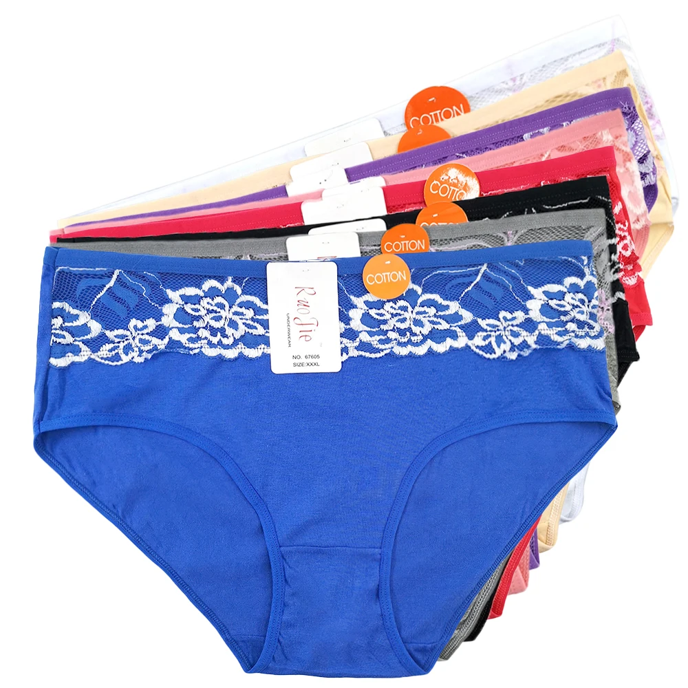 5 шт./Лот женские хлопковые трусики с высокой талией|Женские трусики| |