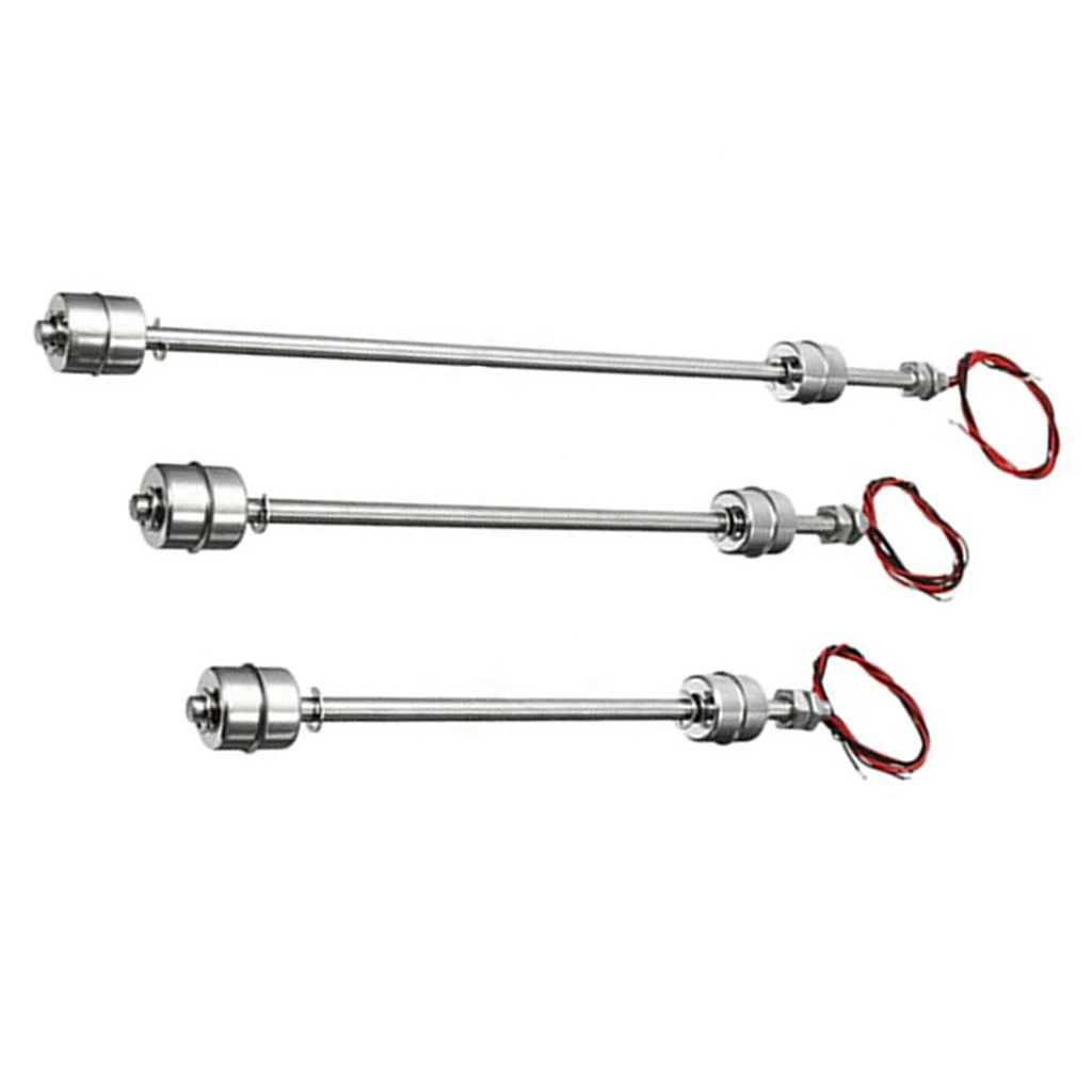 Датчик уровня воды двойной Поплавковый выключатель для аквариума 300/400 / 500 мм |