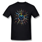 Забавная футболка с круглым вырезом Kingdom-Hearts-Keyblades, 100% хлопок, одежда для финальной фантазии, смешная футболка с юмором