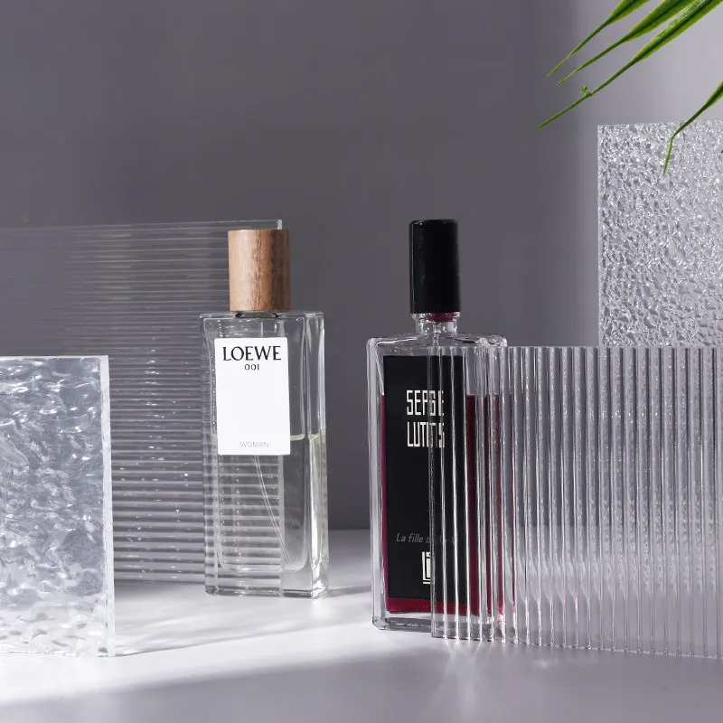 

Acrylic Geometry Backdrop Photography Accessories Props Water Ripple Diamond Pattern Photo Studio Photographic Background Decor