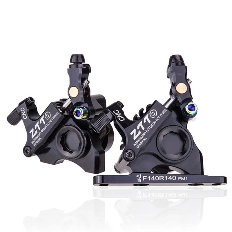 

Road Bike Line Pulling Hydraulic Disc Brake Calipers Bilateral Brake Flat Mount H58D