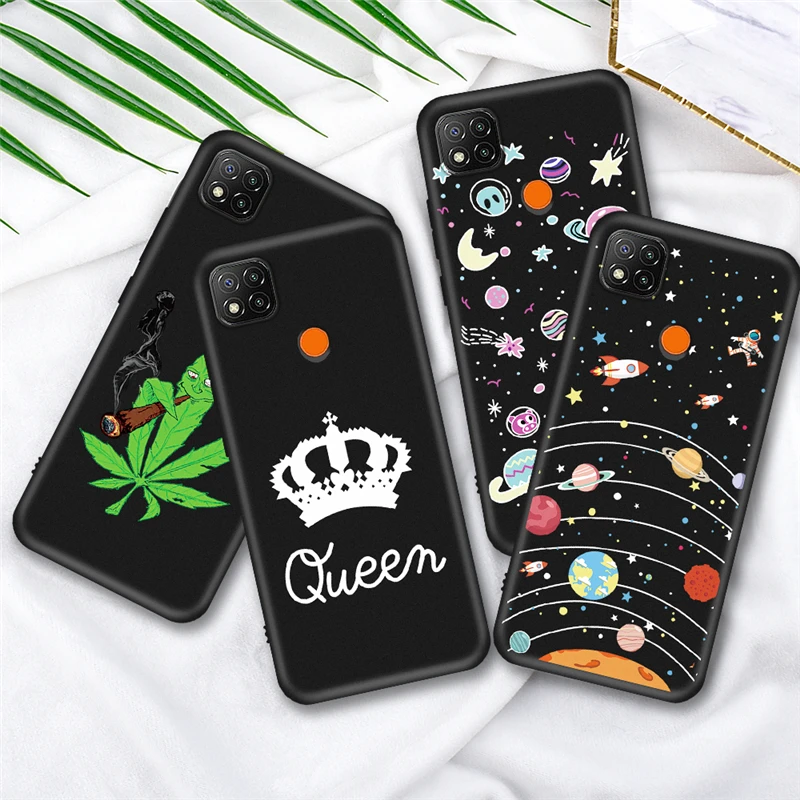 Чехол для Xiaomi Poco X3 NFC M3 Pocophone F1 матовый чехол с рисунком телефона задняя крышка Redmi 9