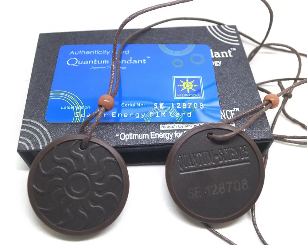 Ожерелье с подвеской из био-энергии 10 шт./лот ожерелье биоэнергетических ионов