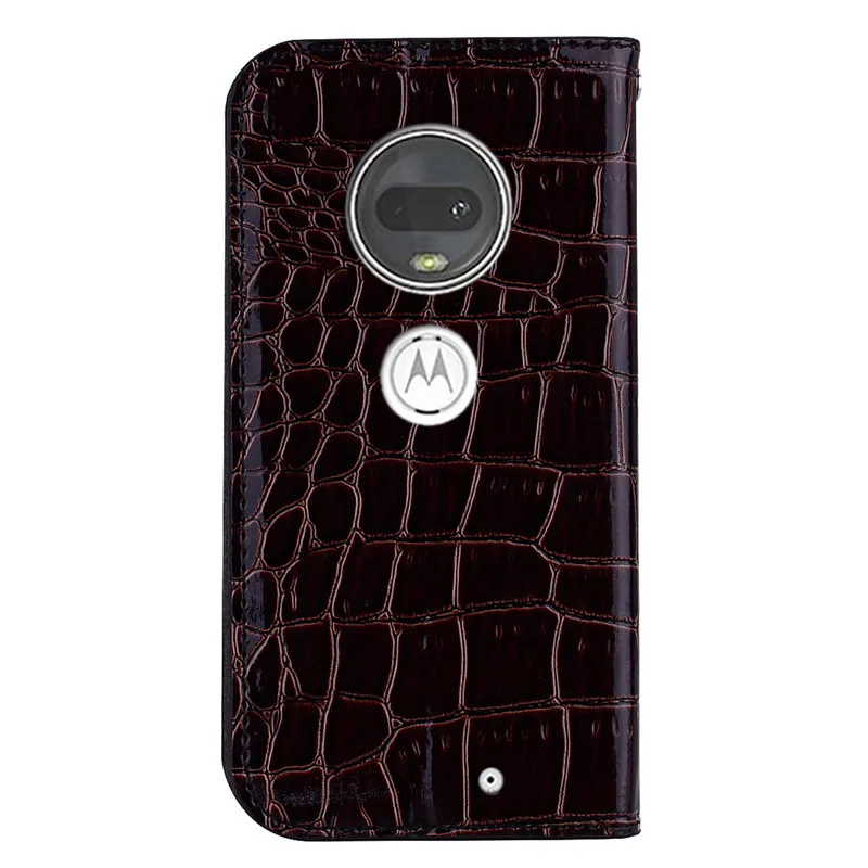 Блестящий кожаный чехол книжка для телефона Motorola Moto G7 G6 Play G5S E5 E4 C G5 Plus One Power P30