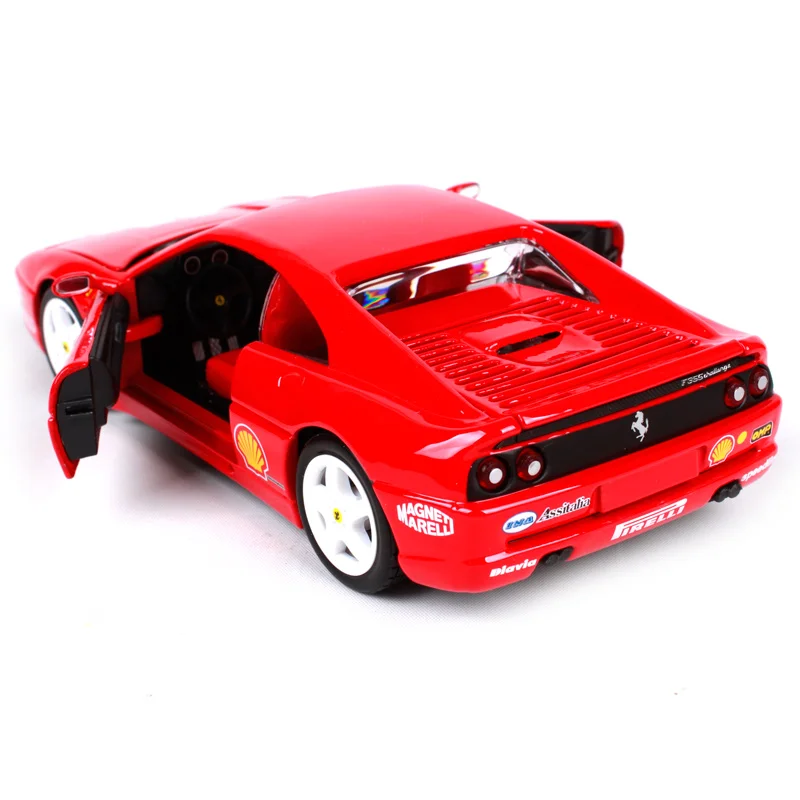 Модель автомобиля Bburago из сплава FERRARI F355 масштаб 1:24|Наземный транспорт| |