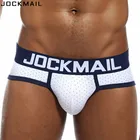 Мужские трусы в горошек JOCKMAIL, хлопковые трусы с карманом для пениса, нижнее белье для геев, Трусы-шорты