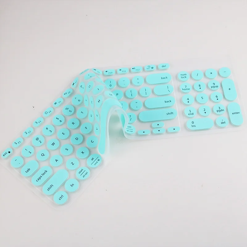 

For Logitech K780 Silicone Laptop Keyboard Cover Multi-Device Wireless Keyboard K 780 Skin Protector Computer Stickers