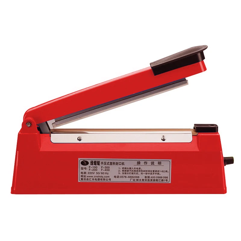 

220V 10cm Food Packing Machine Portable Sealing Machine Plastic Bag Automatic Electric Heat Manua Kitchen Sealer Tool