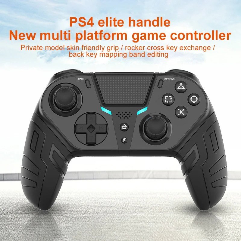 

Wireless Bluetooth Game Controller For PS4 Elite/Slim/Pro Console For Gamepad Joysticks With Programmable Back Button Turbo
