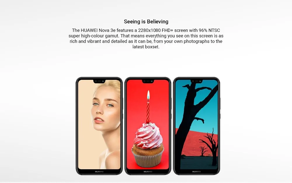 Huawei P20 Lite Nova 3E глобальная прошивка 4G LTE мобильный телефон Face ID 5,8" экран Android 8,0 24 МП фронтальная камера 4 Гб 128 ГБ rom