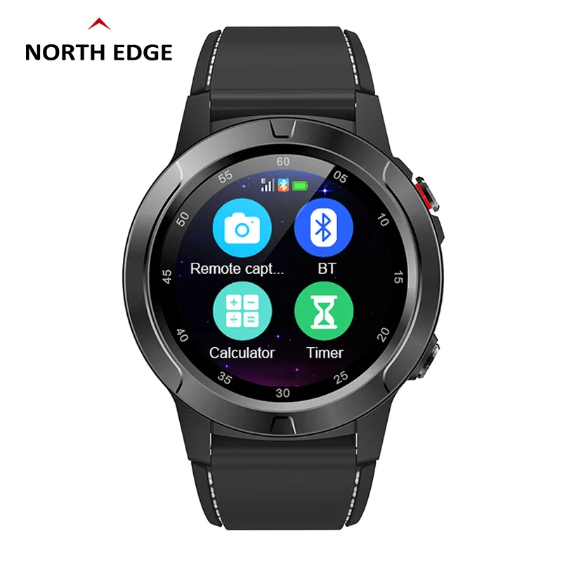 North Edge X-Trek3 Мужские Цифровые часы Gps для бега Reloj спортивные с высотомером