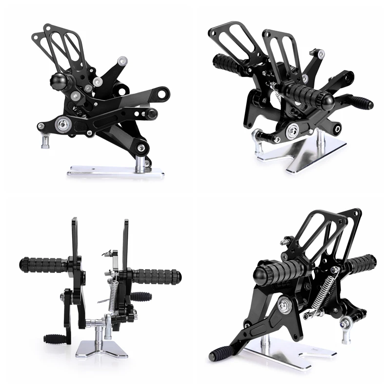 Для Kawasaki Rearset Ninja 400 250 с ЧПУ Регулируемые задние комплекты сдвиг Подножки подножки педали Ninja400 Ninja250