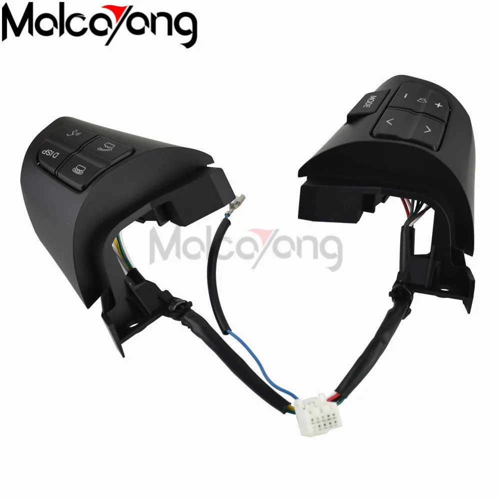 Для TOYOTA COROLLA 2007-2013 84250-02230 8425002230 Рулевое колесо Кнопка управления аудио серебристый и черный цвет