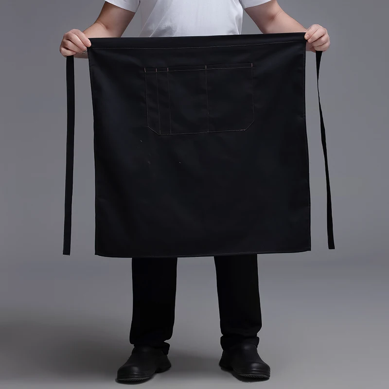 Кухонный Фартук для приготовления пищи фартук средней длины на талию униформа