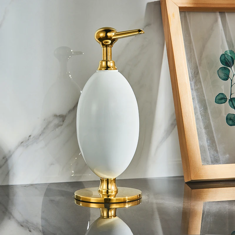 Бесплатная доставка Настольный Ретро диспенсер для мыла металлический пресс