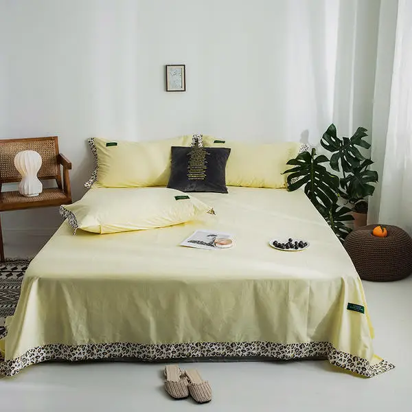 Простыня для кровати из хлопка простыня колледжа размера Queen King размером 245*250/250*270